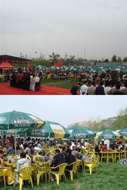 春光明媚欢歌笑语在这里汇成一片沸腾的海洋尊龙时凯集团春游活动